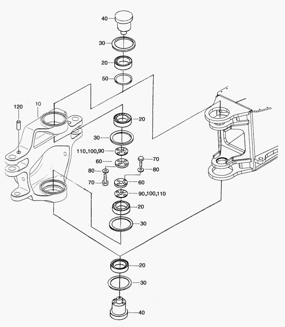 G270-4 ARTICULATION HINGE