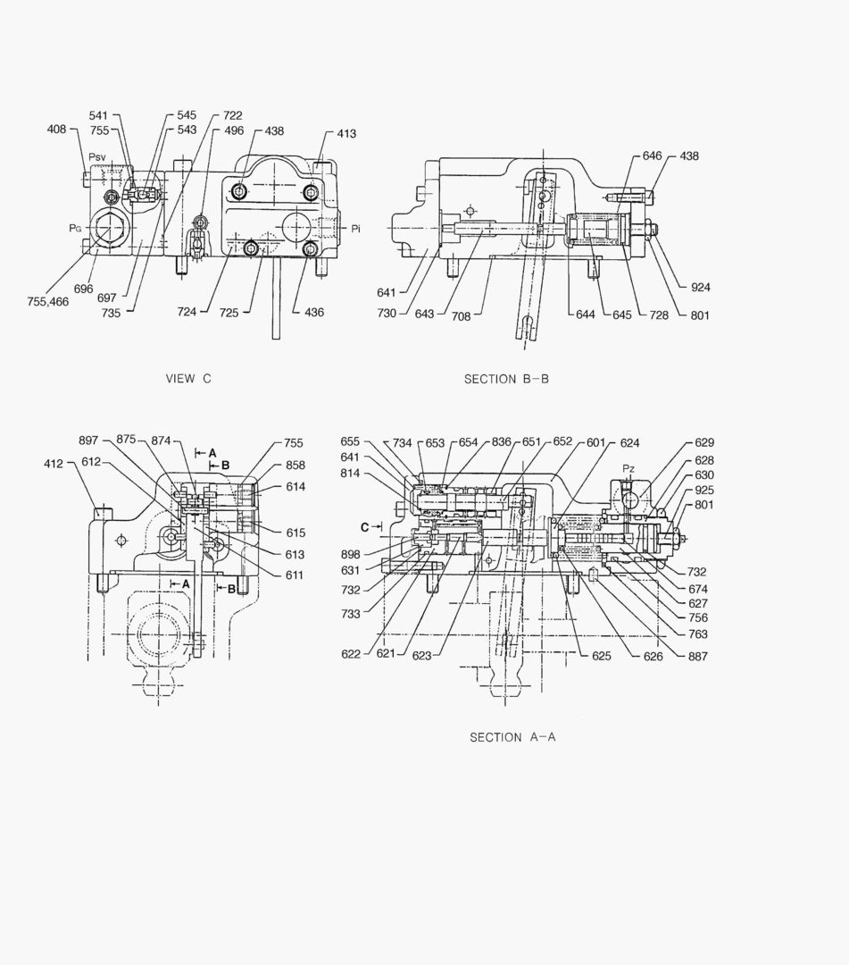 4110 REGULATOR-FRONT [1001~1106]