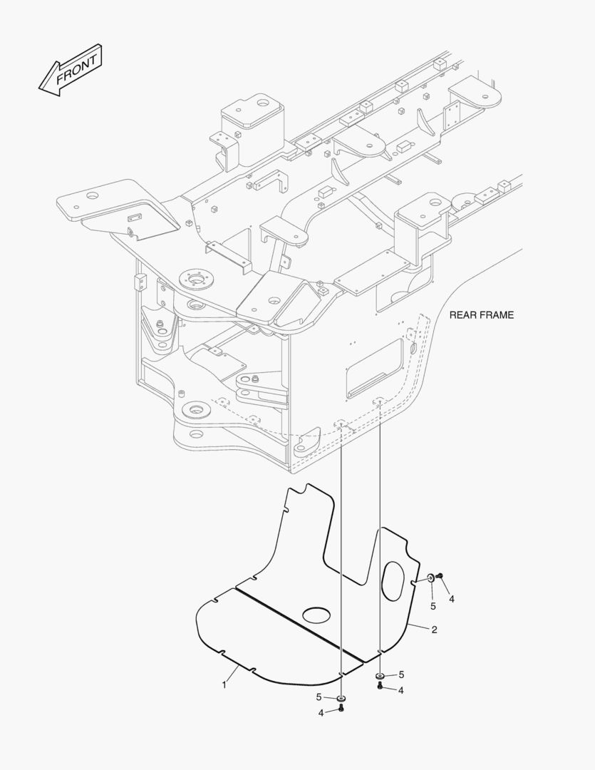 ОБТЕКАЕМАЯ ПОДКУЗОВНАЯ ПАНЕЛЬ