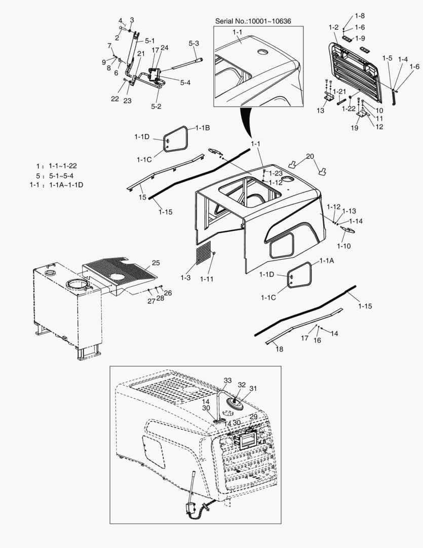 5580 ENGINE COVER ASSY(RUSSIA)