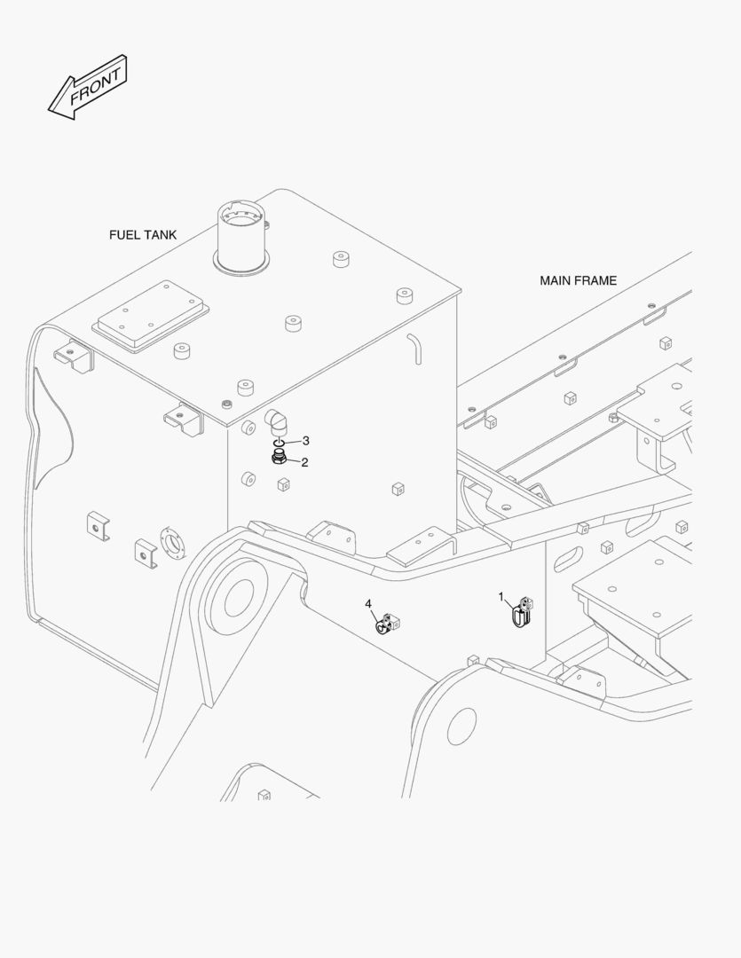 Спецтехника 6110 FUEL FILLER PUMP - WITHOUT PUMP - главное фото