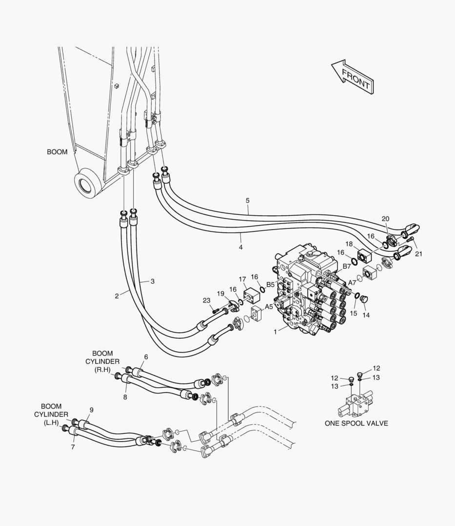 Схема ГЛАВНАЯ МАГИСТРАЛЬ - EXCA