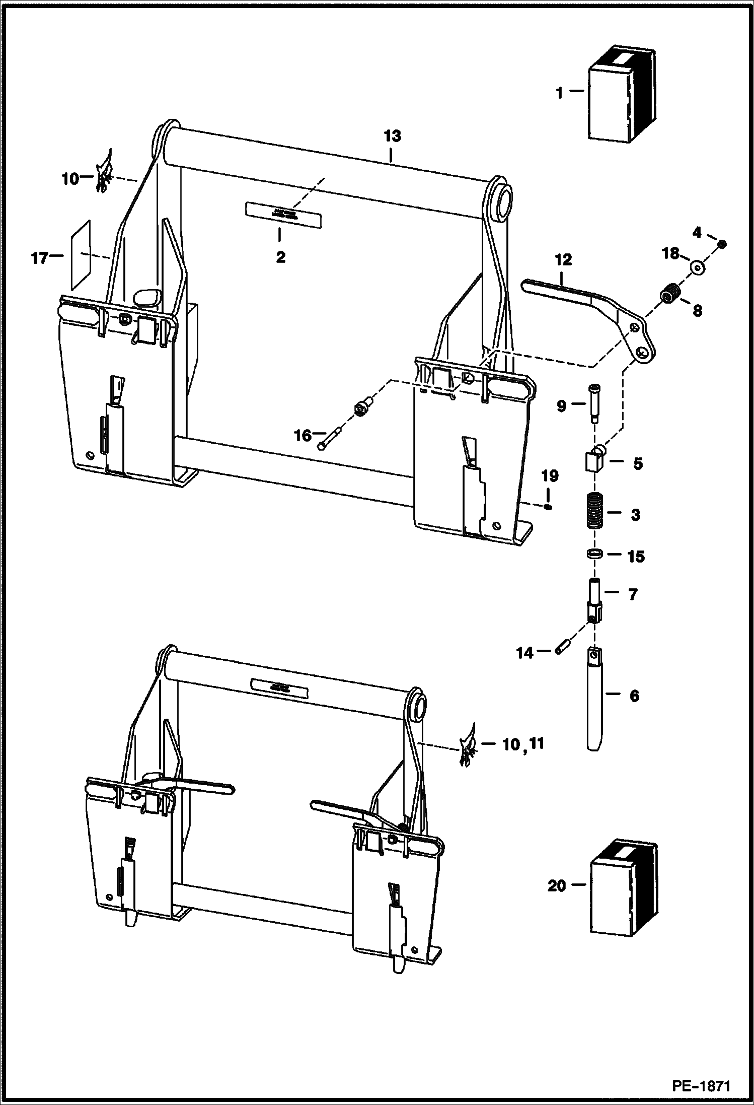 РАМА ПЕРЕХОДНИКА