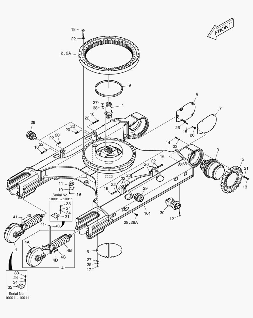 ГУСЕНИЦЫ В СБОРЕ - ЗАФИКСИРОВАННЫЕ