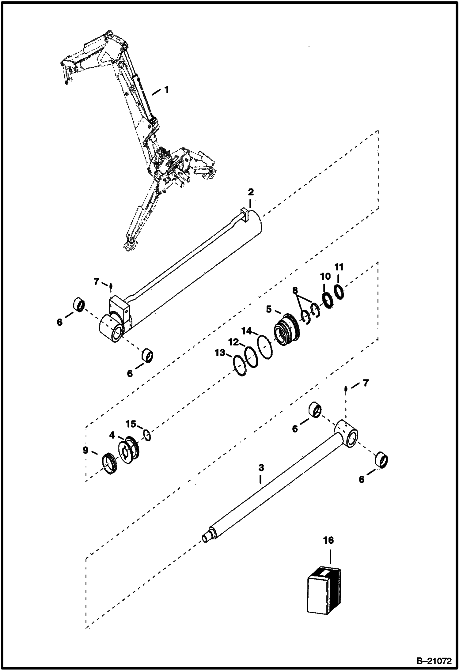 ЦИЛИНДР РУКОЯТИ 5708 11019 И НИЖЕ