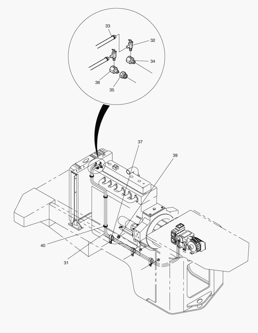 ТУБОПРОВОД ОБОГРЕВАТЕЛЯ