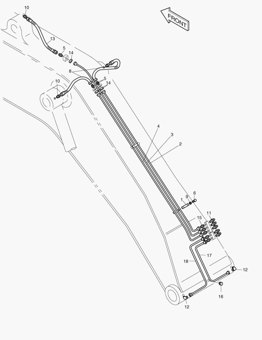 ТРУБОПРОВОД СМАЗОЧНОЙ СИСТЕМЫ