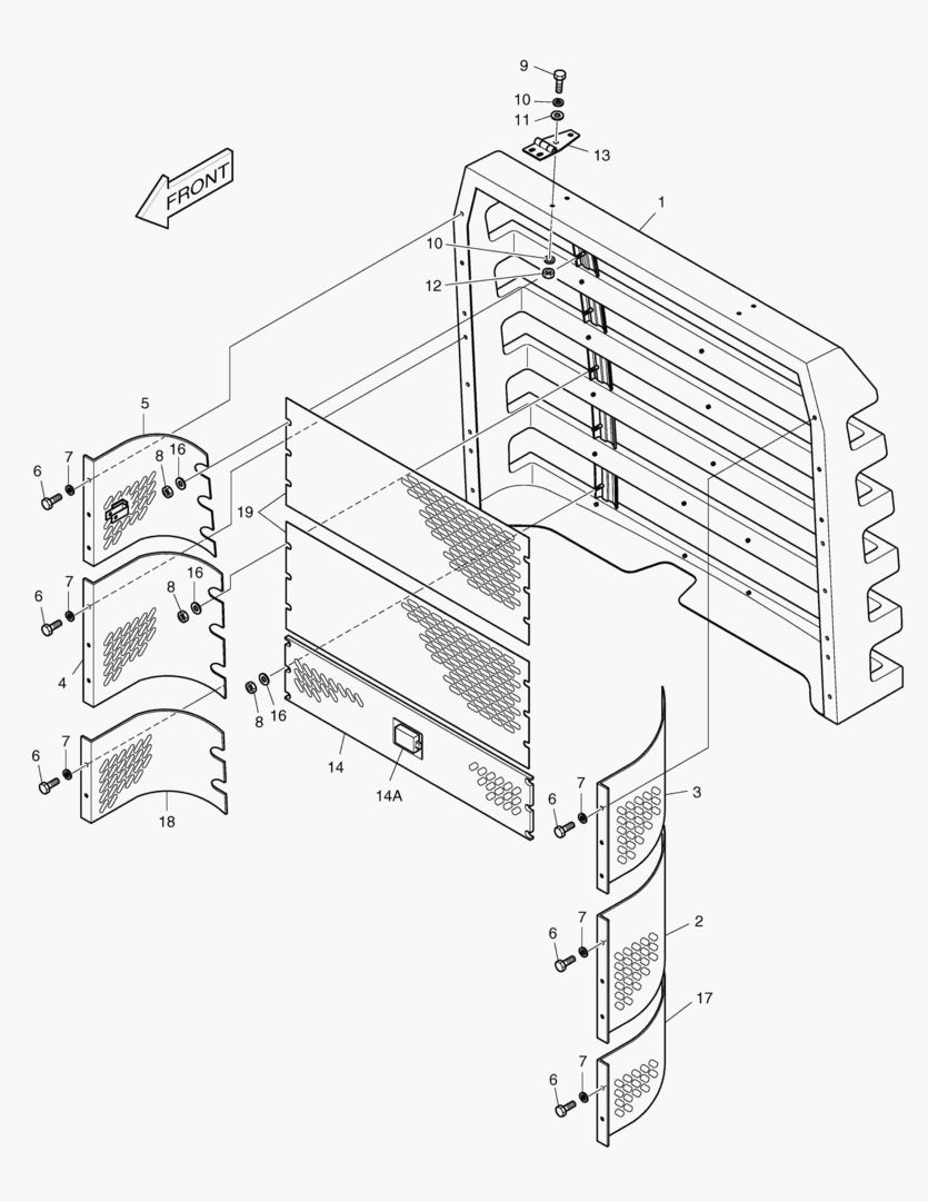 РЕШЕТКА РИДИАТОРА В СБОРЕ