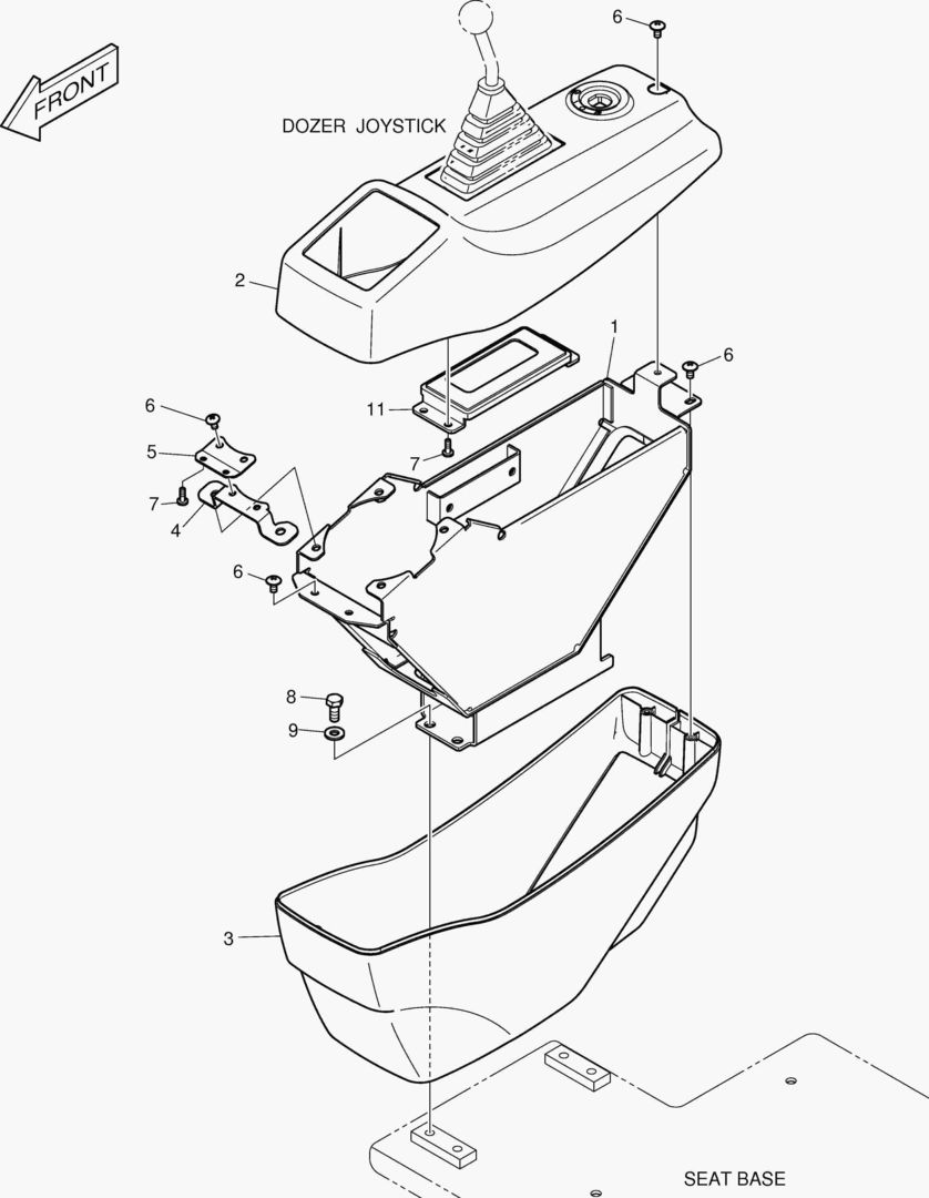 ПУЛЬТ УПРАВЛЕНИЯ - ПРАВОСТОРОННИЙ