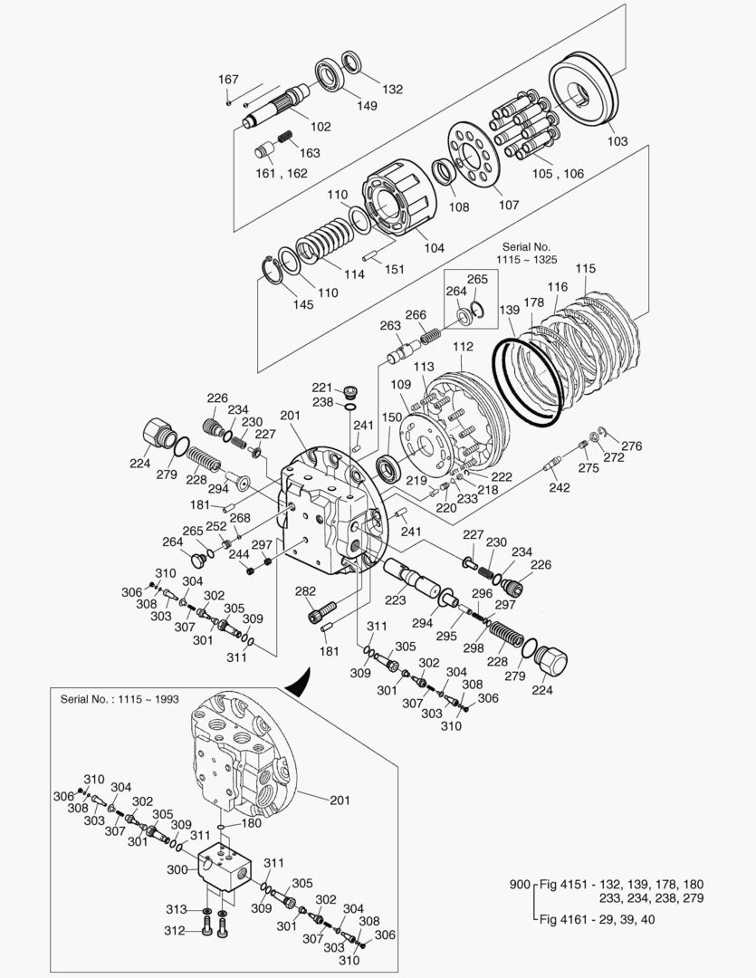 Спецтехника 4151 TRAVEL MOTOR [1115~]