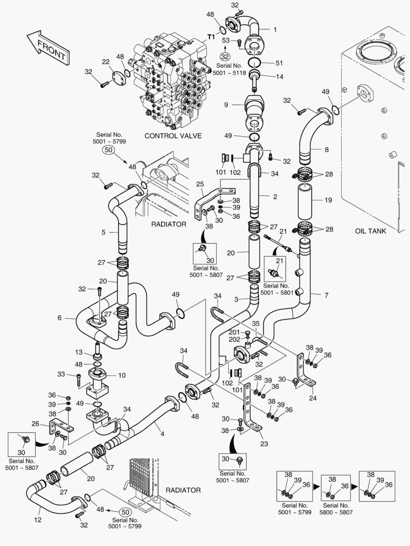 ТУБОПРОВОД МАСЛЯНОГО РАДИАТОРА(2)