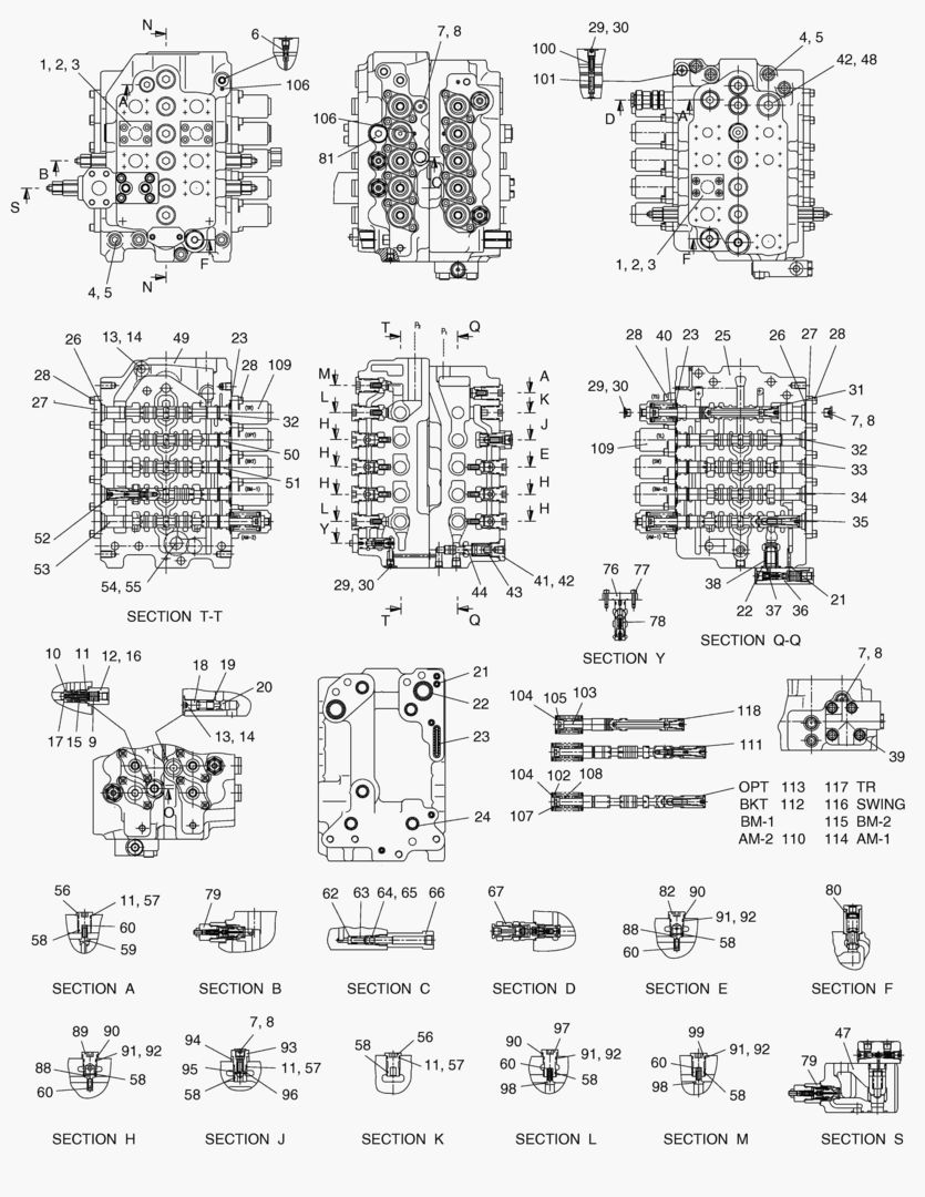 Спецтехника 4161 CONTROL VALVE [1067~] - главное фото