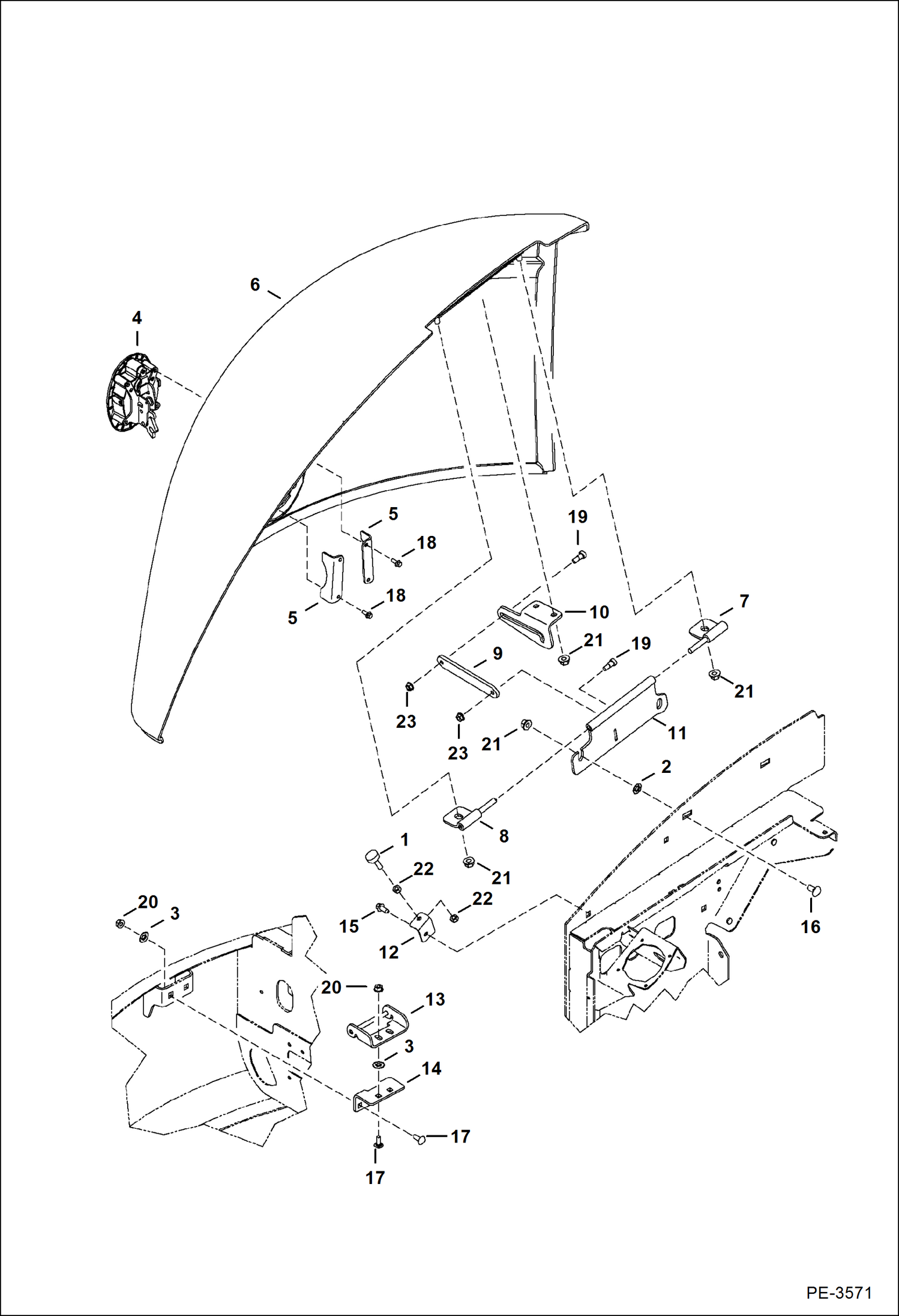 ПРАВОСТОРОННЯЯ КРЫШКА