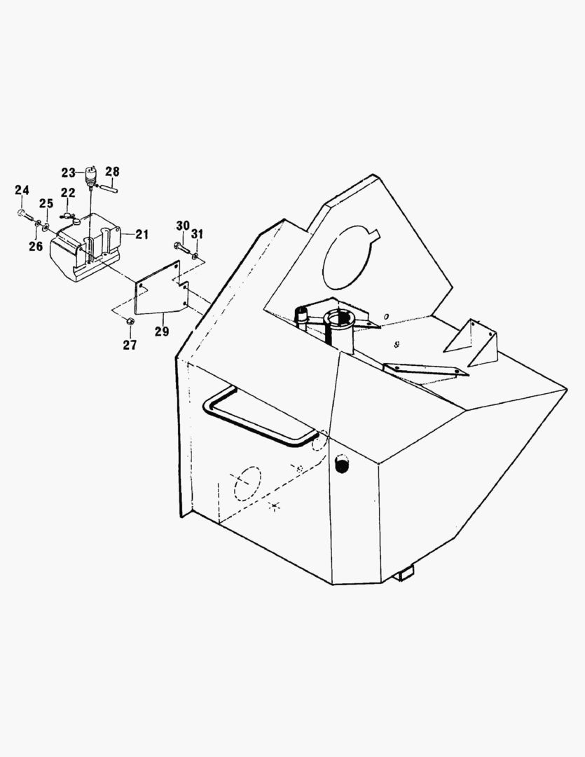 G077-3 WINDSHIELD WASHER TANK