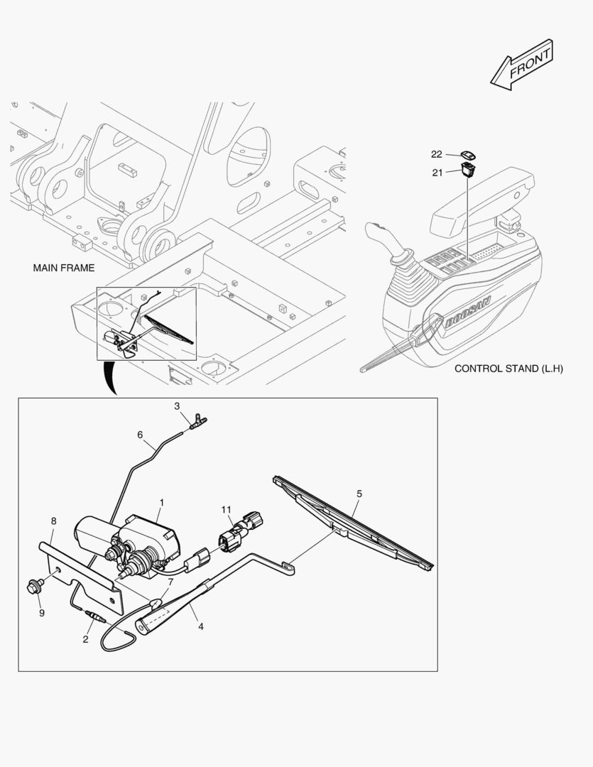 СТЕКЛООЧИСТИТЕЛЬ НИЖНЕГО СТЕКЛА
