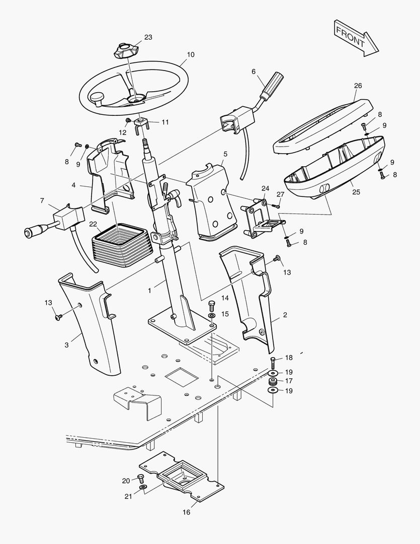 РУЛЕВОЕ УПРАВЛЕНИЕ В СБОРЕ