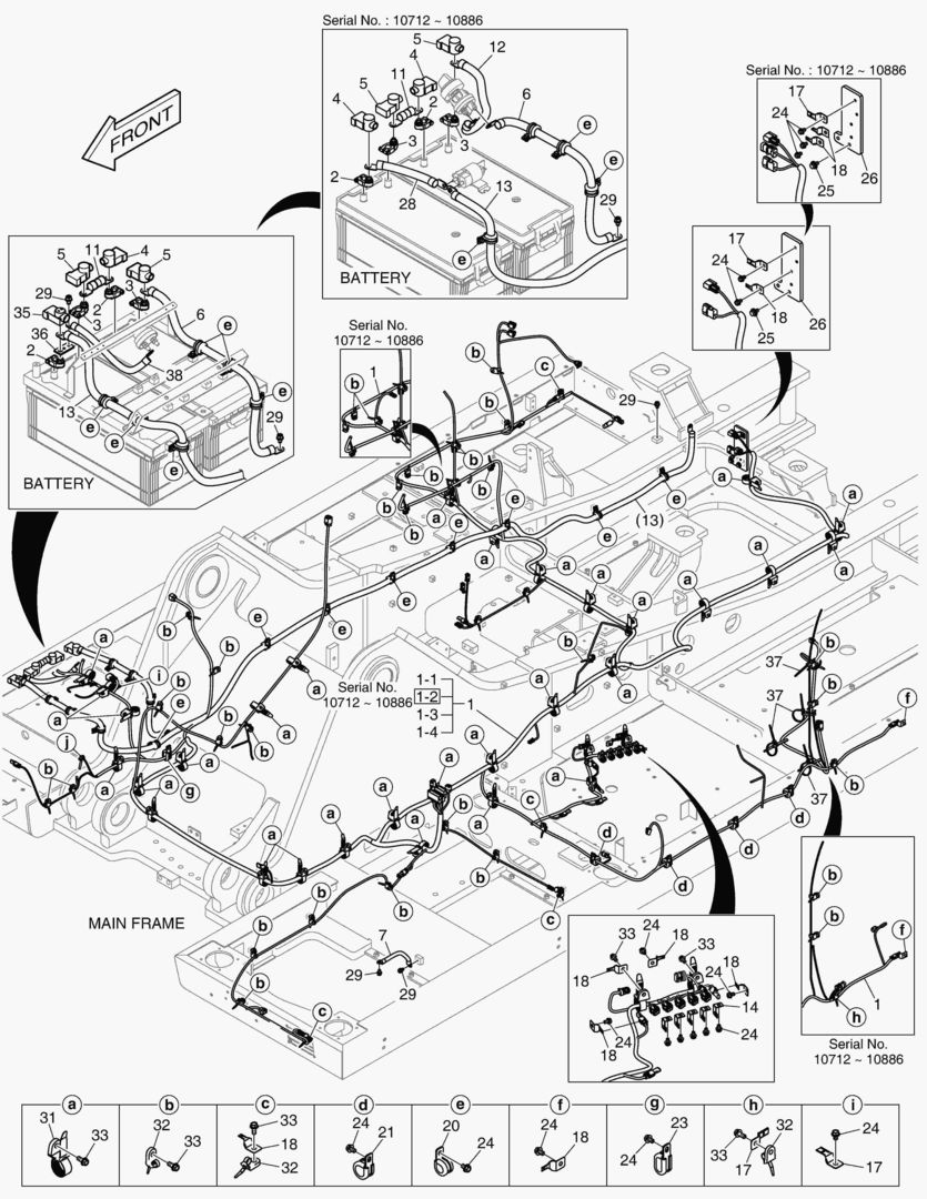 ЭЛЕКТРИЧЕСКИЕ ЗАПЧАСТИ - ЖГУТ ПРОВОДКИ