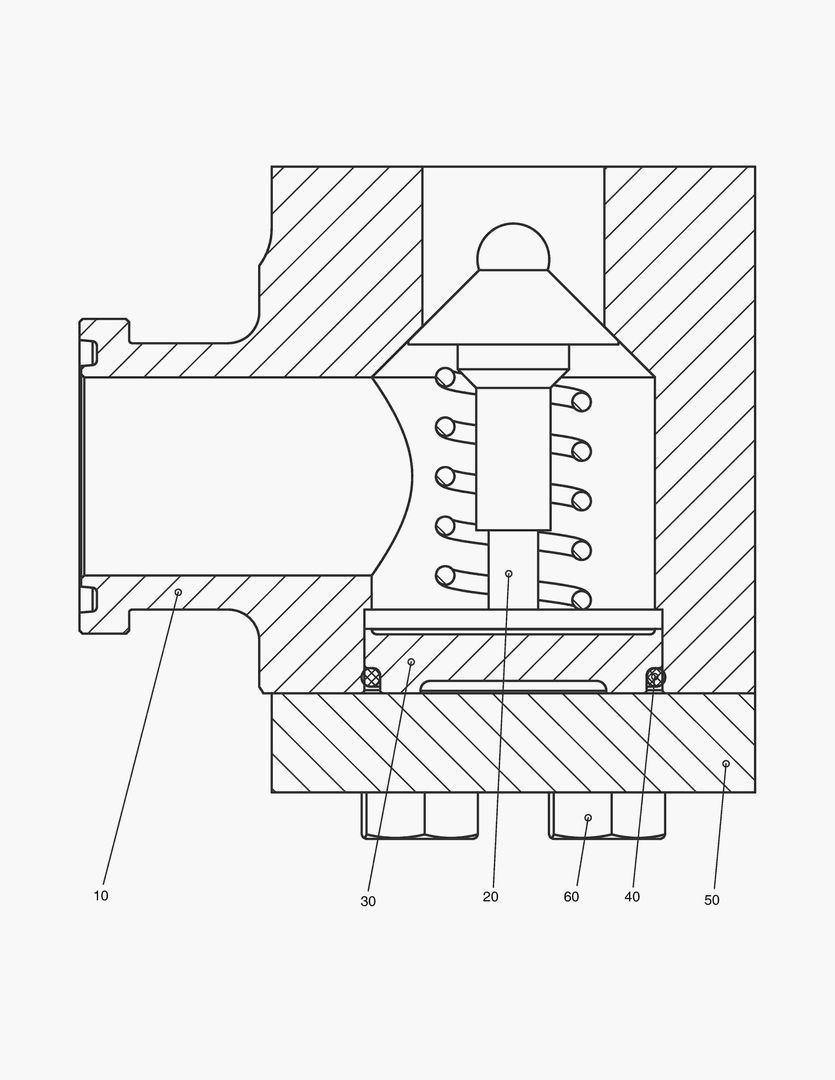 G190-96 VALVE HOUSING
