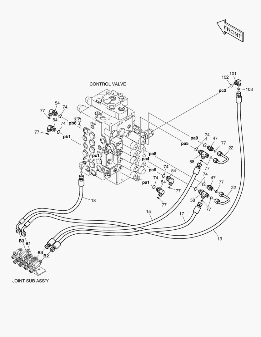 ТРУБОПРОВОД СЕРВОУПРАВЛЕНИЯ(4)