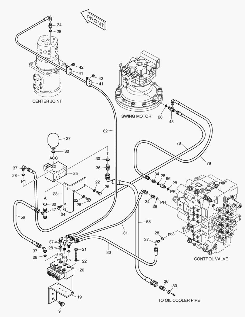 ТРУБОПРОВОД СЕРВОУПРАВЛЕНИЯ(2)