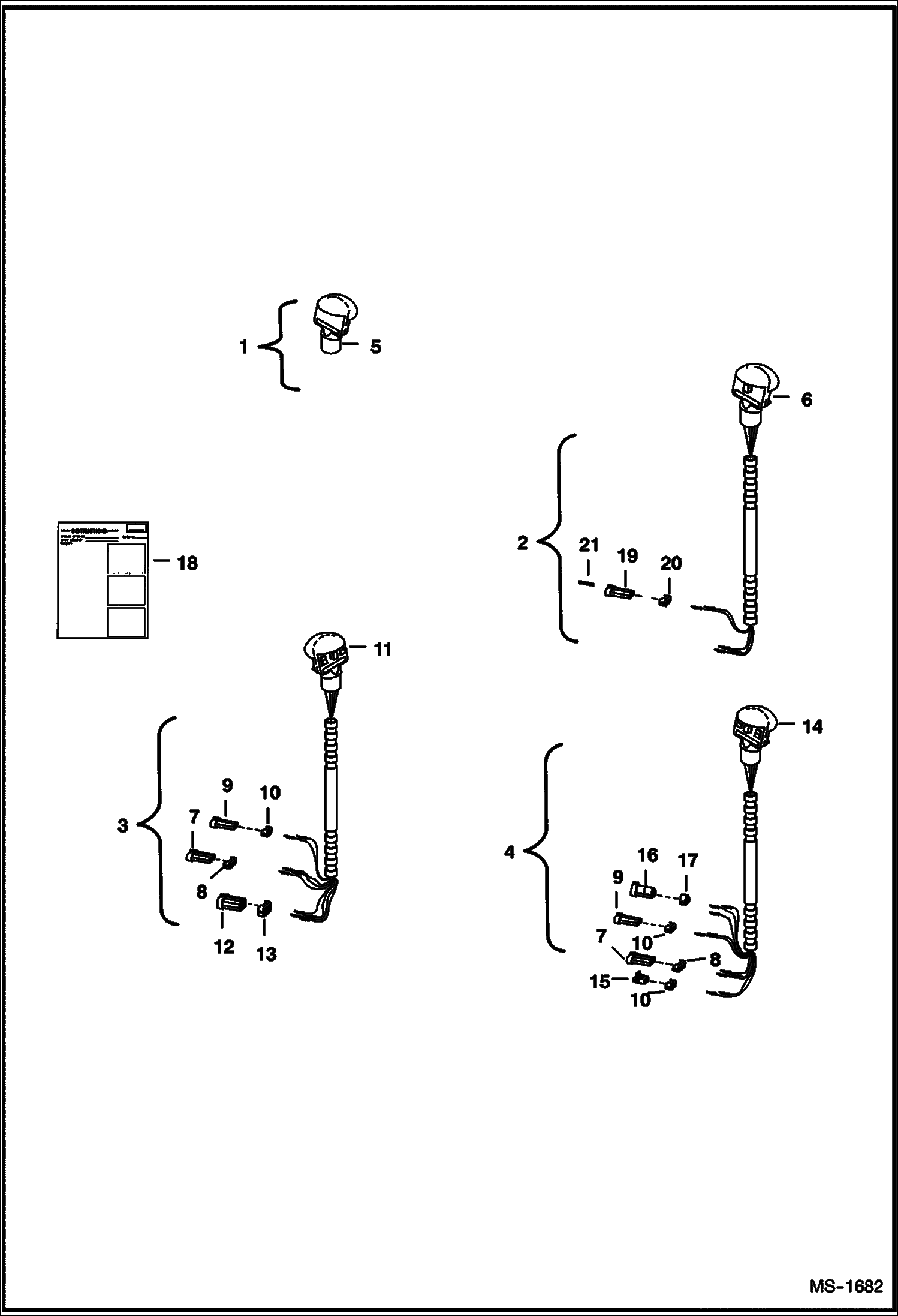 КОМПЛЕКТ РУКОЯТОК