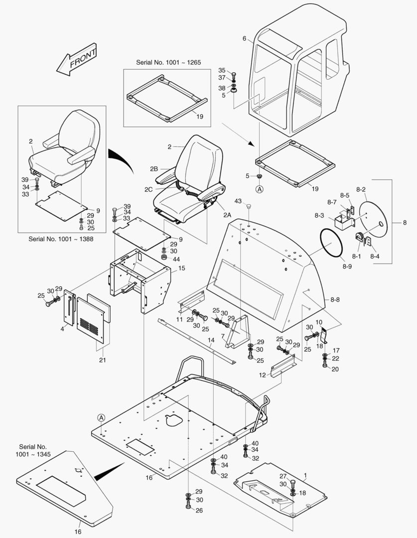 КАБИНА В СБОРЕ