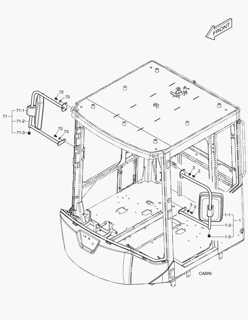 ЗЕРКАЛО - КАБИНА