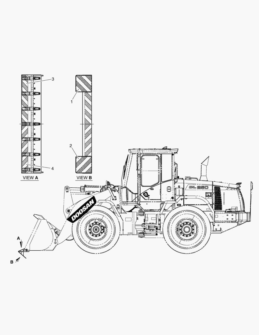 ПРЕДУПРЕЖДАЮЩАЯ ТАБЛИЧКА - ПРОТЕКТОР ЗУБЧАТЫЙ
