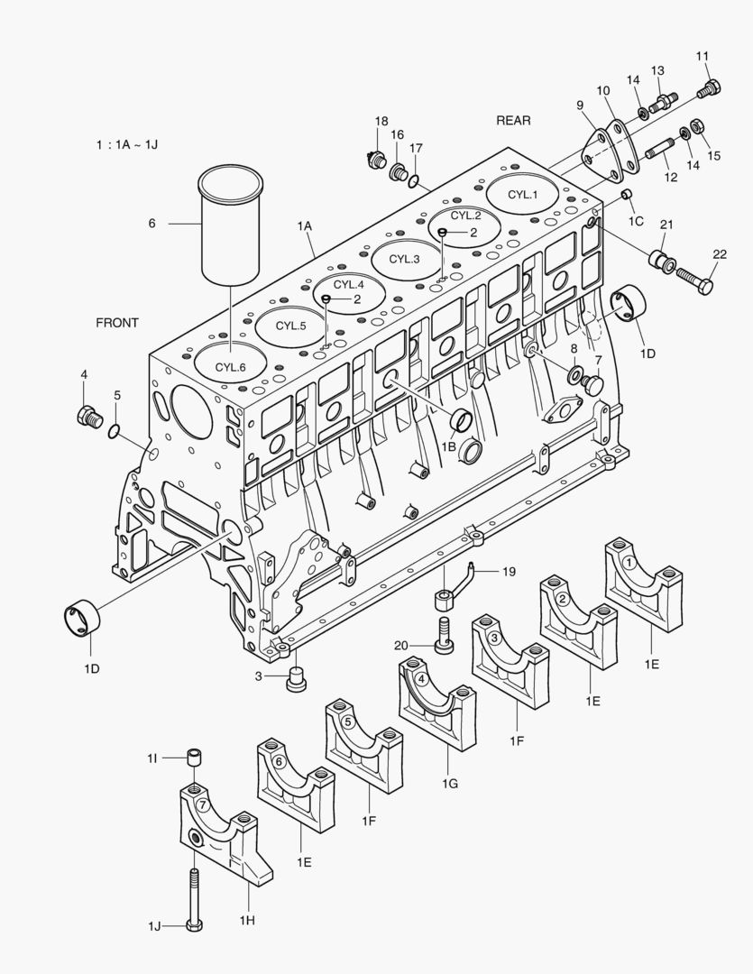 БЛОК ЦИЛИНДРОВ