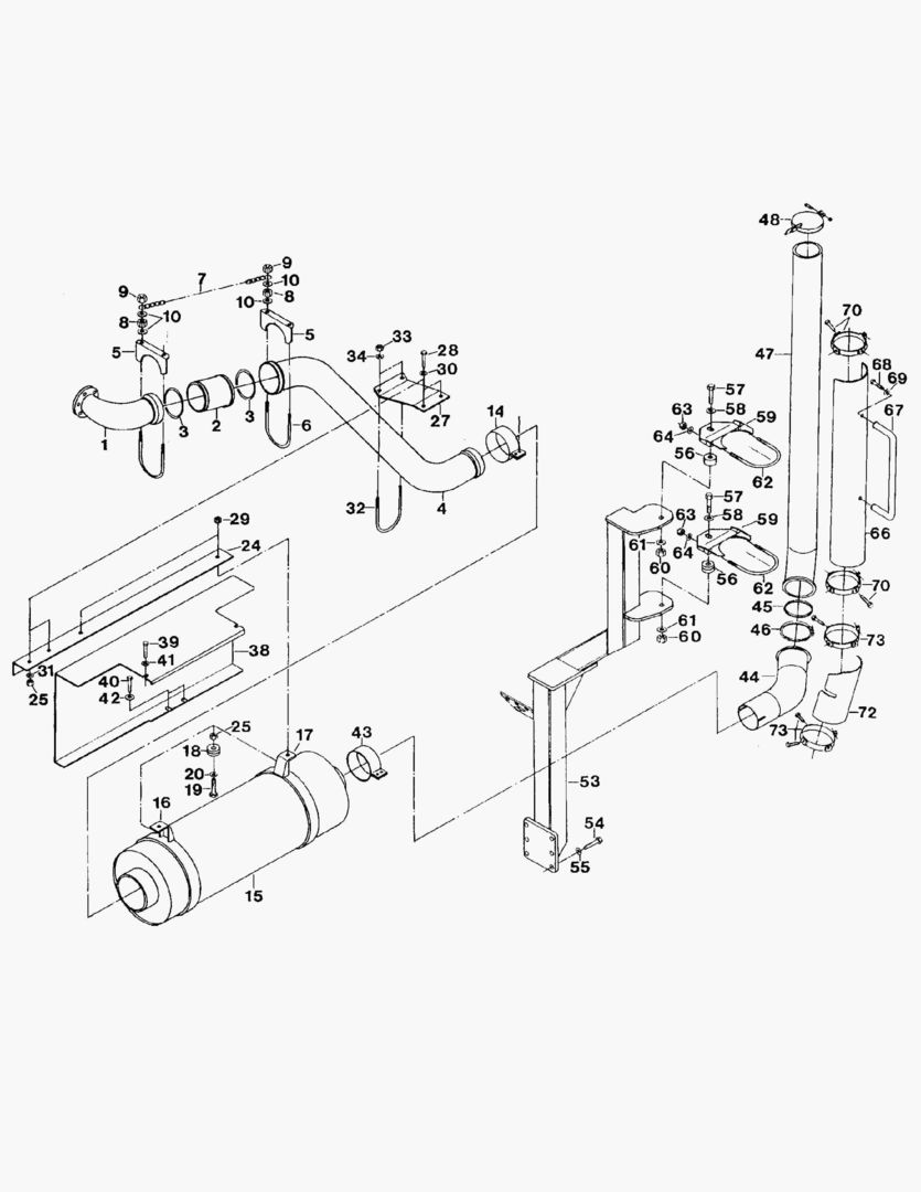 G015-1 EXHAUST PIPE