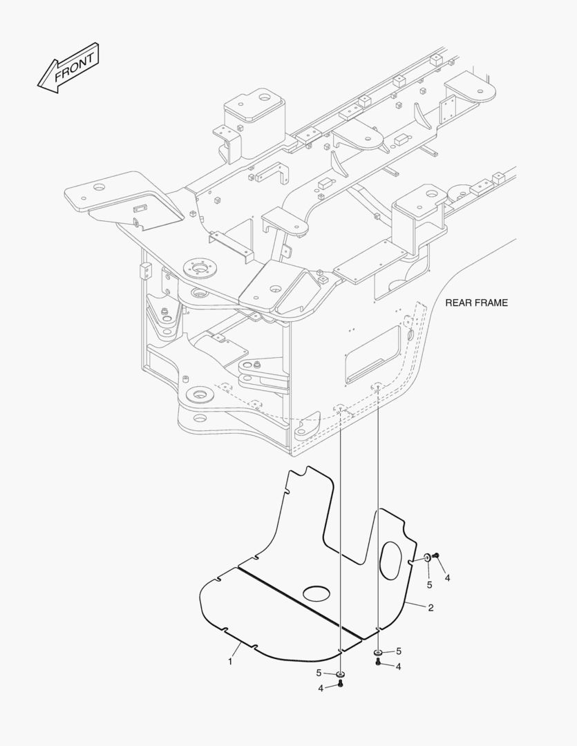 ОБТЕКАЕМАЯ ПОДКУЗОВНАЯ ПАНЕЛЬ