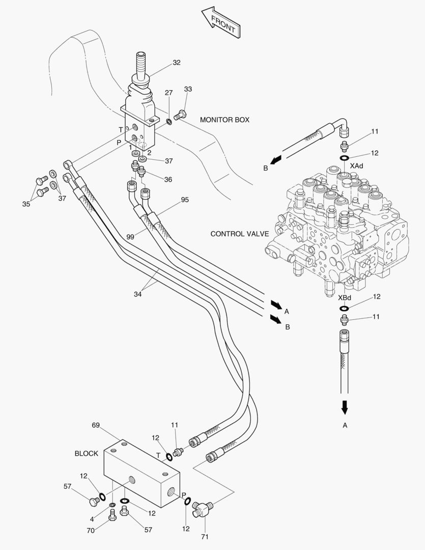 ТРУБОПРОВОД СЕРВОУПРАВЛЕНИЯ(5)