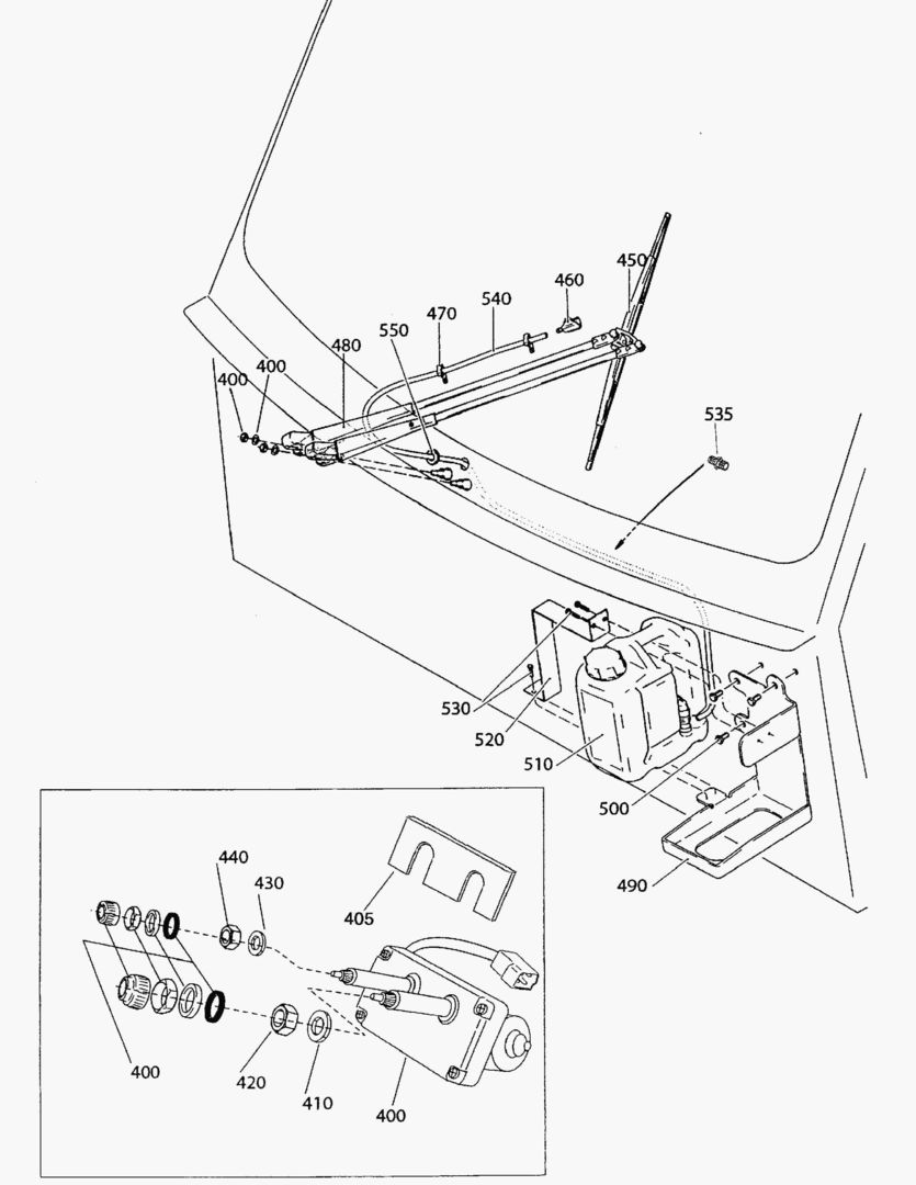 G310-10 WINDSHIELD WIPER