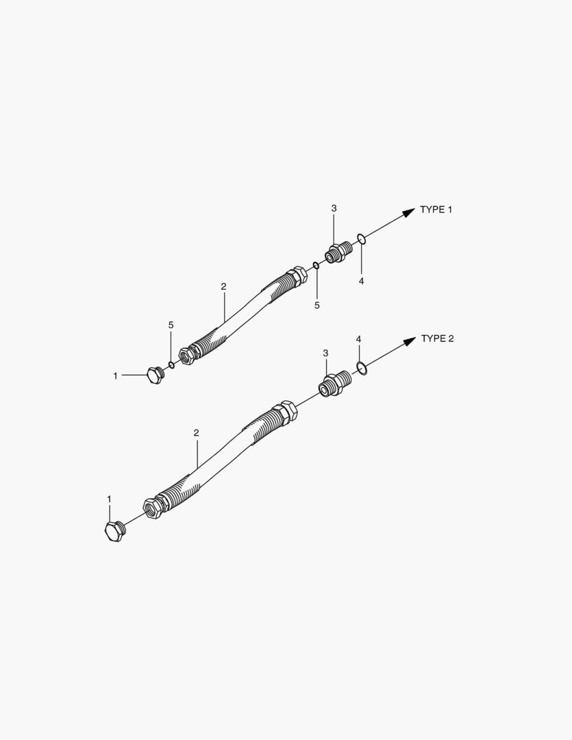 КОМПЛЕКТ ШЛАНГОВ