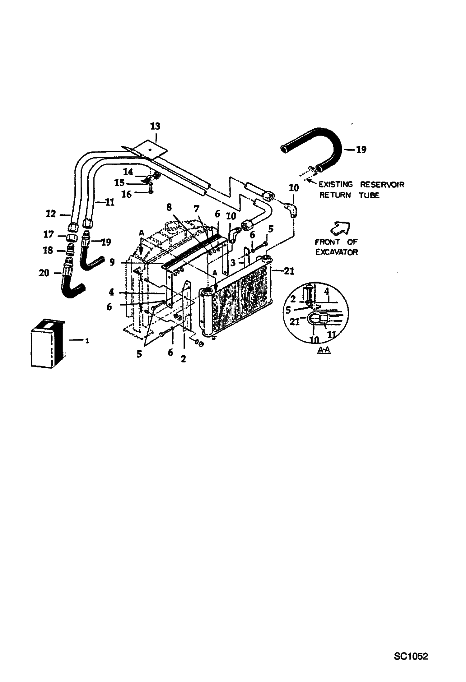 ГИДРОМОЛОТ (КАМЕРА ОХЛАЖДЕНИЯ) (1250X) (ИСПОЛЬЗУЕТСЯ НА 76 504811001 - 11999)