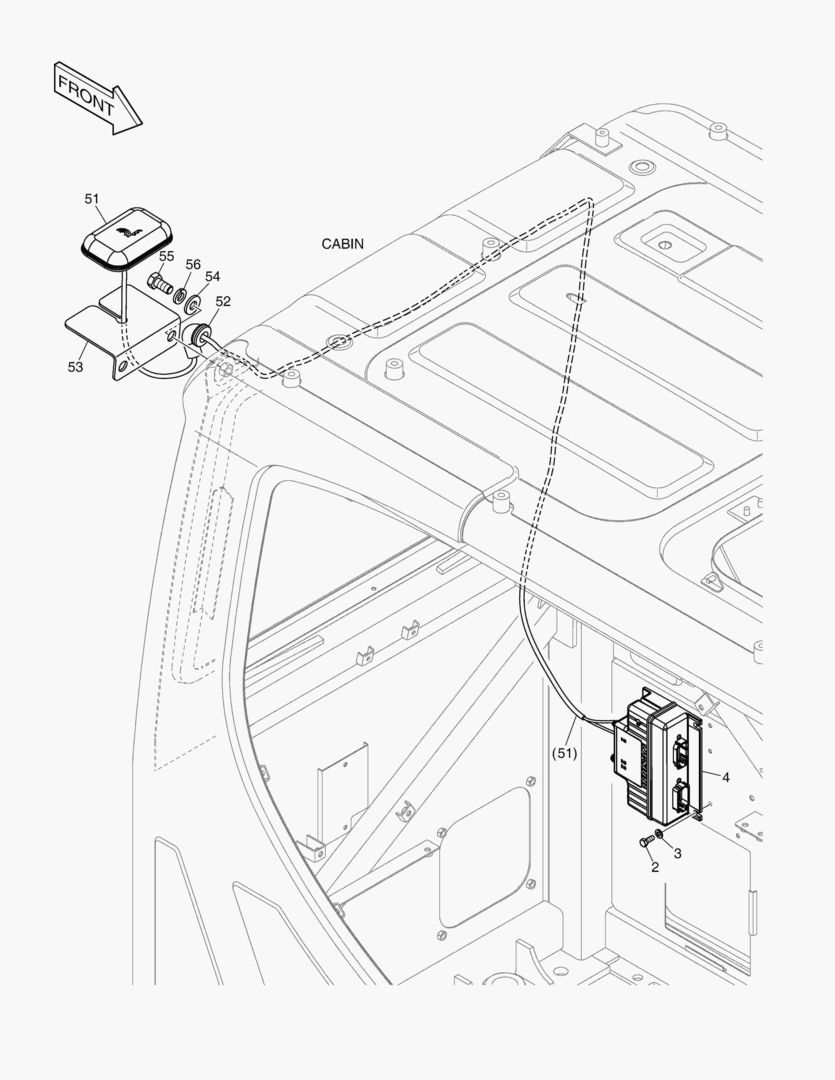7640 TMS - CELLULAR & SATELLITE & ROPS(V2.0)