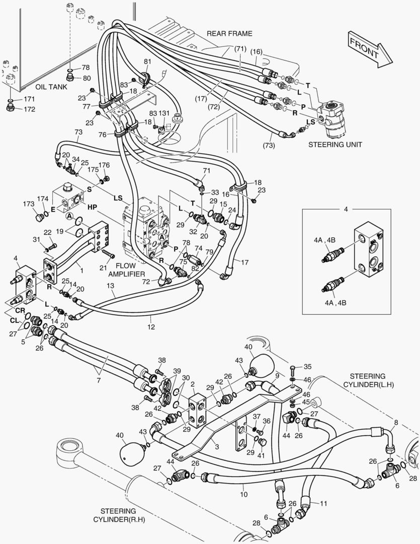ПАТРУБКИ РУЛЕВОГО УПРАВЛЕНИЯ