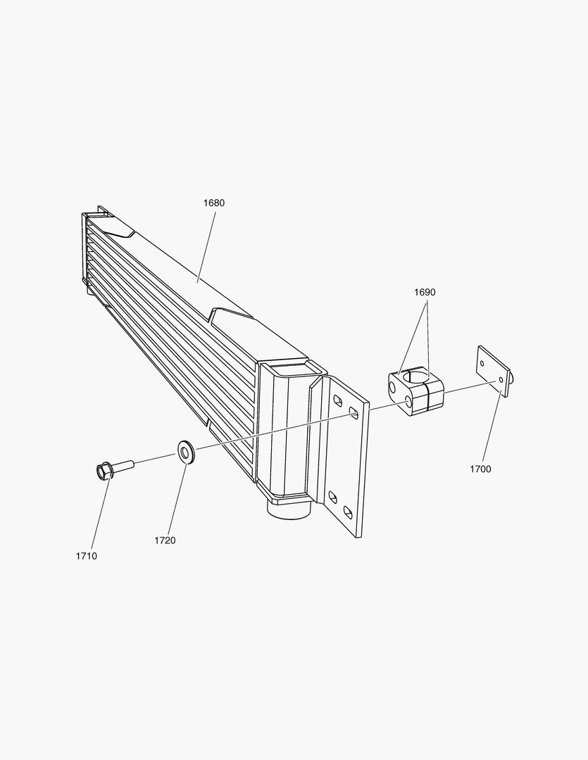 G040-80 OIL COOLER