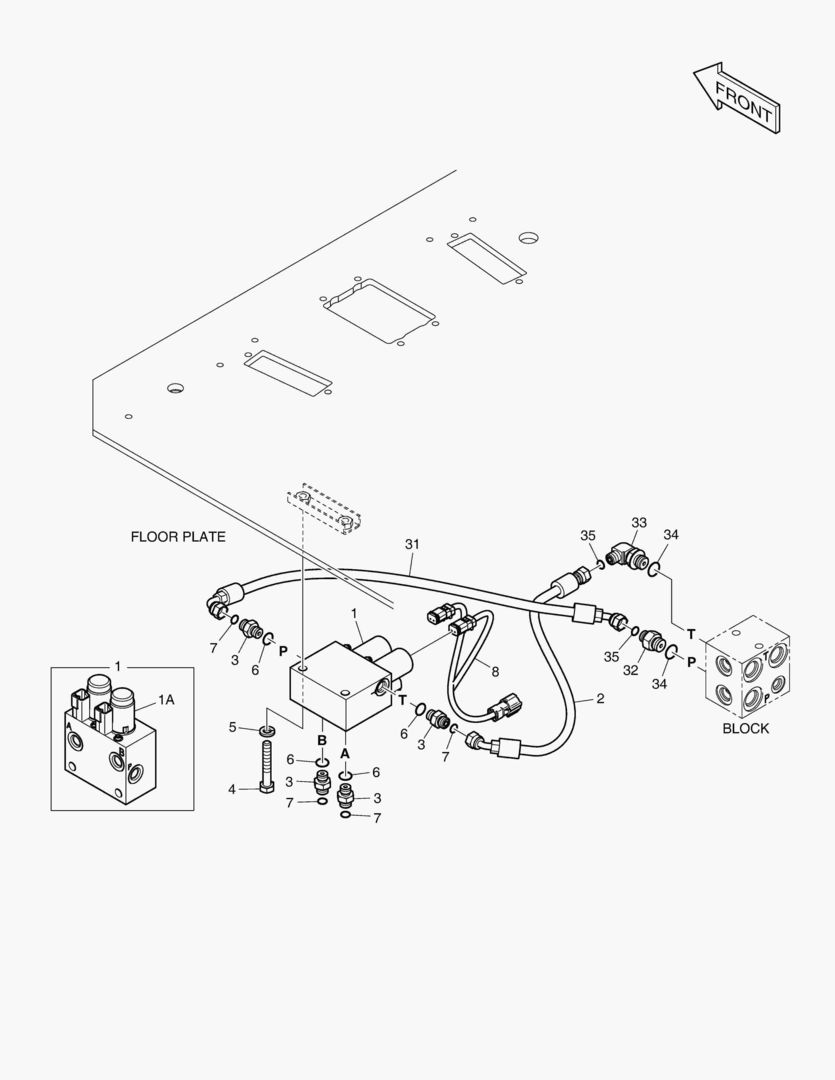 ТРУБОПРОВОД СЕРВОУПРАВЛЕНИЯ - 2 ПУТИ(2)