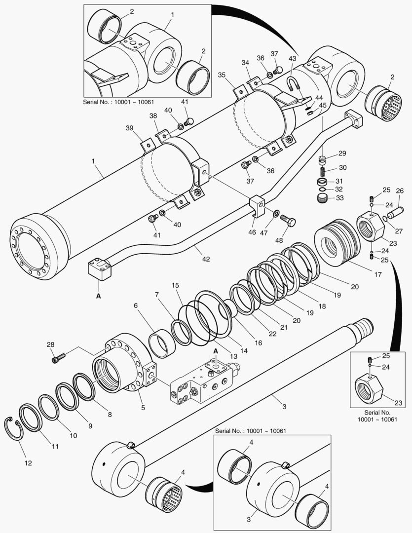ЦИЛИНДР РУКОЯТИ-ГИДРОЗАМОК