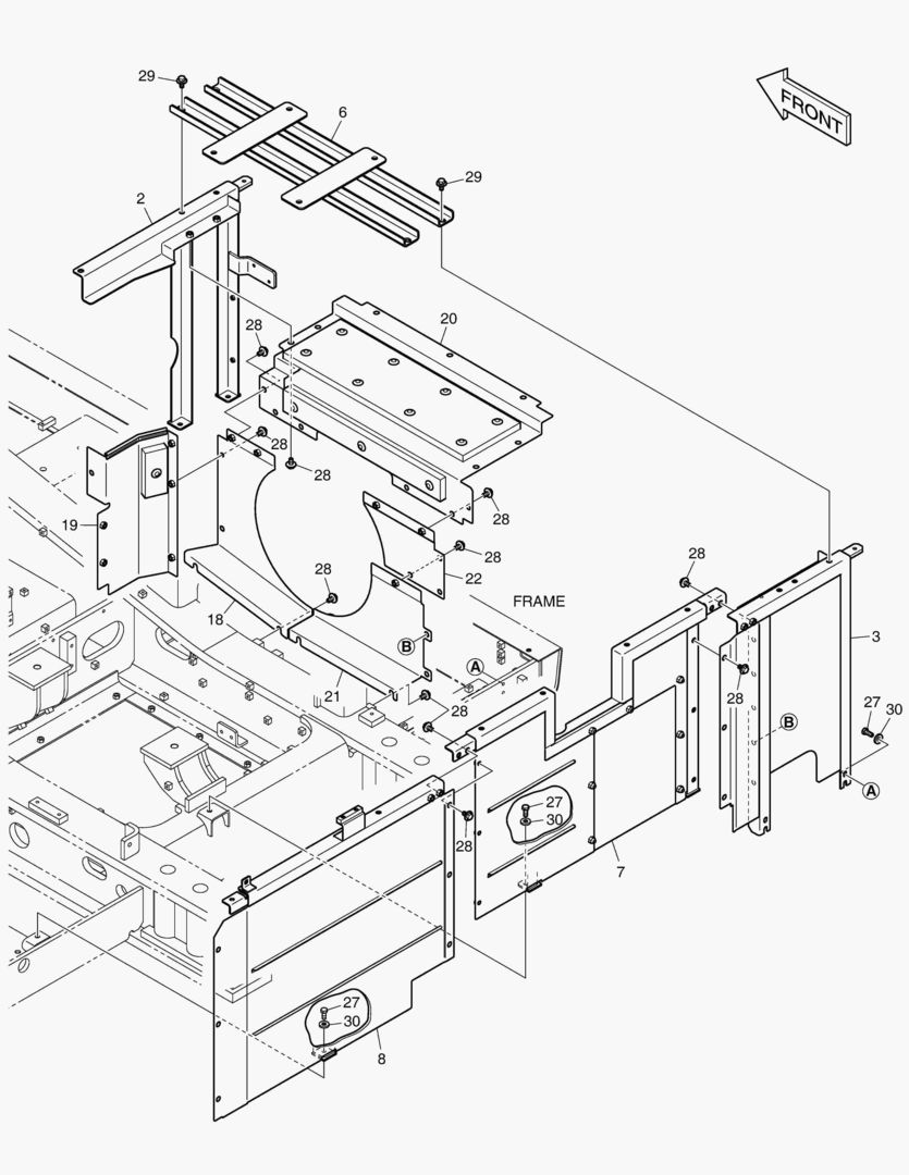 1630 SUPPORT & BAFFLE(1)