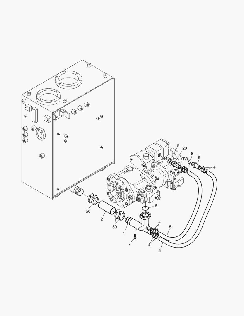 1261 OIL COOLER PIPING(1-1) [3228~]