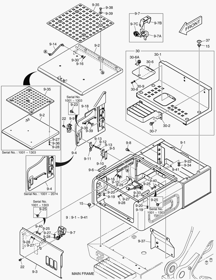 1670 BATTERY & UREA TANK COVER