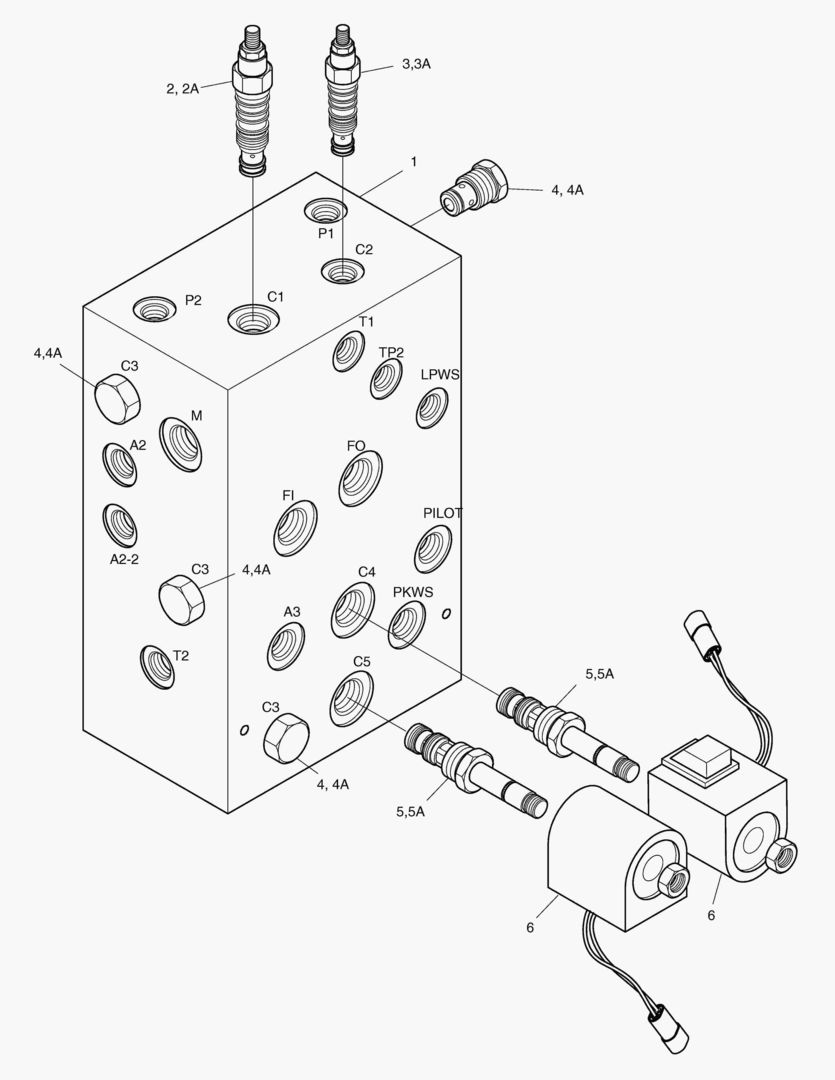 3570 BRAKE & PILOT SUPPLY VALVE [1001~1100]
