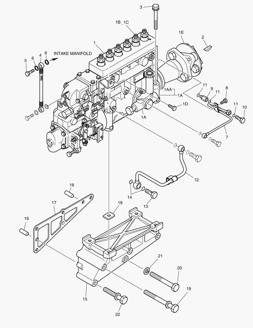 НАСОС ДЛЯ ВПРЫСКА ТОПЛИВА