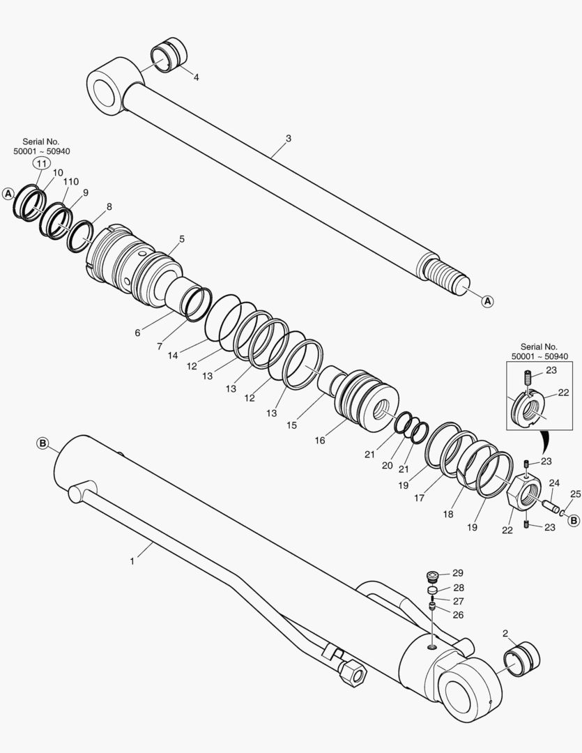 ЦИЛИНДР РУКОЯТИ