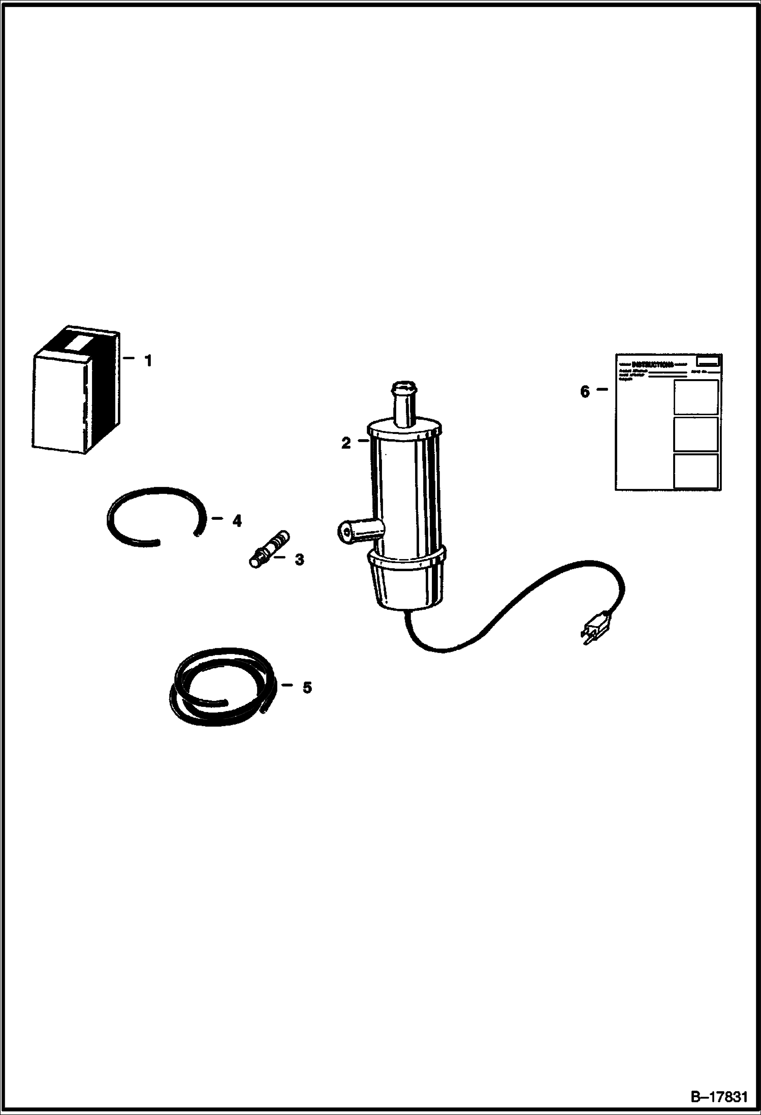 КОМПЛЕКТ ПОДОГРЕВАТЕЛЯ БАКА (120 ВОЛЬТ)