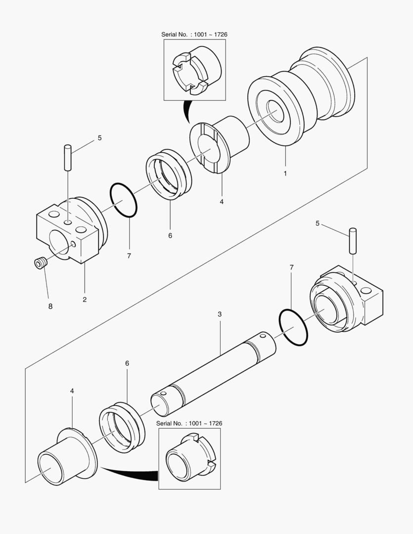 2151 LOWER ROLLER [1149~]