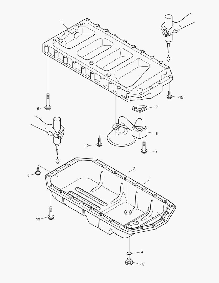 Спецтехника 014 OIL PAN