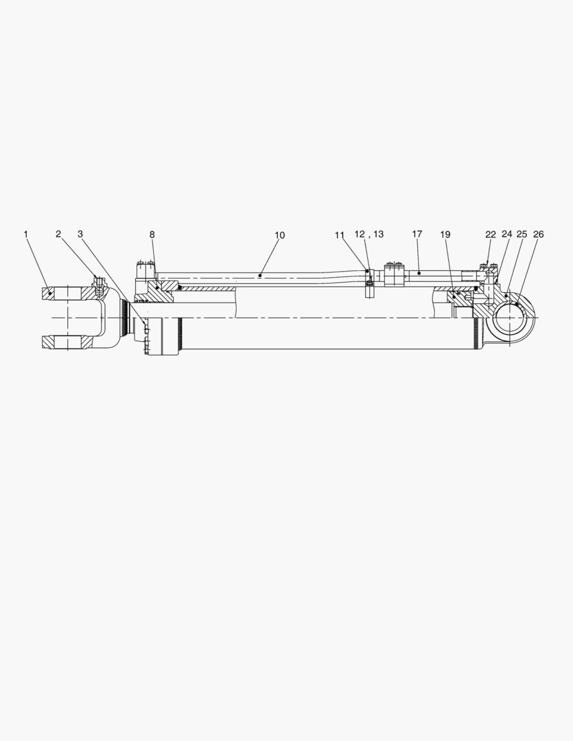 3315 BOOM CYLINDERпј€LEFT&DY)